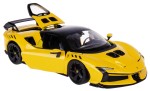  FERRARI SF90 XX STRADALE MODEL METALOWY BBURAGO 1:24 ŻÓŁTY