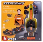MCLAREN MCL38 MODEL METALOWY DO SKŁADANIA KIT BBURAGO 1:24 #81 OSCAR PIASTRI