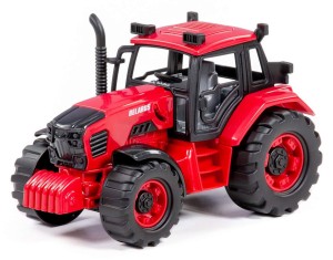TRAKTOR BELARUS 18,5 CM Z NAPĘDEM CIĄGNIK SIODŁOWY WADER-POLESIE