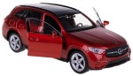  MERCEDES-BENZ GLC MODEL METALOWY WELLY 1:34-39 CZERWONY