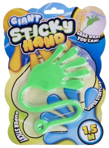 DUŻA ŁAPKA ŻELOWA PRZYLEPNA GLUT STICKY HAND ZIELONA