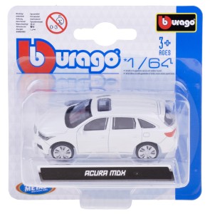 HONDA ACURA MDX MODEL METALOWY BBURAGO 1:64 BIAŁY