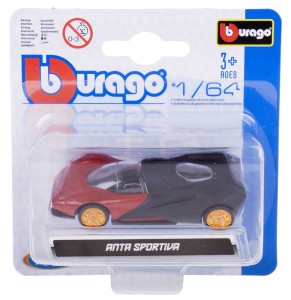 ANTA SPORTIVA MODEL METALOWY BBURAGO 1:64