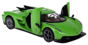  KOENIGSEGG JESKO ABSOLUT 1:36 MODEL METALOWY KINSMART ZIELONY
