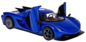  KOENIGSEGG JESKO ABSOLUT 1:36 MODEL METALOWY KINSMART NIEBIESKI