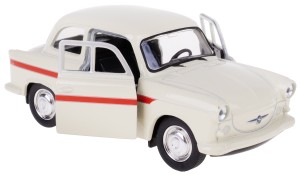 TRABANT P50 / P60 MODEL METALOWY WELLY 1:34-39 KREMOWY
