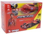  FERRARI SF-24 MODEL METALOWY DO SKŁADANIA KIT BBURAGO 1:24 #55 C.SAINZ