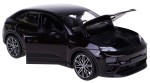 PORSCHE MACAN TURBO ELECTRIC MODEL METAL BBURAGO 1:24 CZARNY