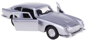  ASTON MARTIN DB5 1964 MODEL METAL WELLY 1:34-39 SREBRNY