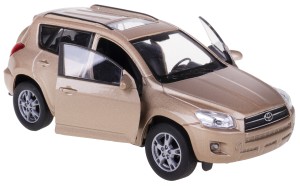  TOYOTA RAV 4 MODEL METALOWY WELLY 1:34/39 ZŁOTY
