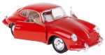  PORSCHE 356 B CARRERA 2 1962 KINSMART MODEL METALOWY 1:32 CZERWONY