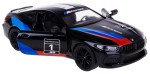BMW M8 COMPETITION COUPE MODEL METALOWY KINSMART 1:38 CZARNY BOX