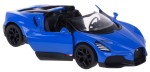  BUGATTI MISTRAL CABRIO 1:36 MODEL METALOWY KINSMART NIEBIESKI
