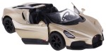 BUGATTI MISTRAL CABRIO 1:36 MODEL METALOWY KINSMART ZŁOTY