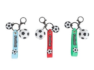  BRELOK PIŁKA NOŻNA BRELOCZEK ŁAŃCUSZEK ZAWIESZKA FOOTBALL MIX KOLOR