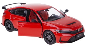HONDA CIVIC TYPE R 2024 1:36 MODEL METALOWY KINSMART CZERWONY
