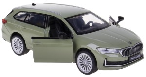 SKODA SUPERB COMBI IV MODEL METALOWY MSZ 1:35 ZIELONY