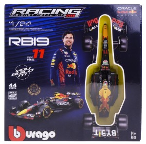 RED BULL RB19 MODEL METAL DO SKŁADANIA BBURAGO 1:24 #11 SERGIO PEREZ 44EL.