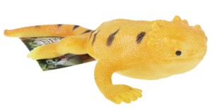 AGAMA BRODATA ZMIENIAJĄCA KOLOR 17 CM GUMOWA ROZCIĄGLIWA NR 3