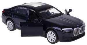 BMW I7 MODEL METALOWY MSZ 1:34-39 GRANATOWY