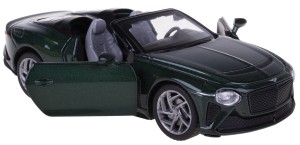 BENTLEY MULLINER BACALAR MODEL METALOWY MSZ 1:34-39 ZIELONY