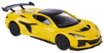  CORVETTE ZR1 C8 COUPE MODEL METALOWY BBURAGO 1:43 ŻÓŁTE #251