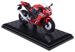 HONDA CBR 1000RR MODEL PLASTIK/METAL MOTOR 1:18 CZERWONY