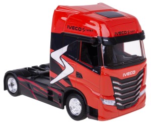  IVECO S-WAY 570 CZERWONA CIĘŻARÓWKA 1:43 MODEL BBURAGO 18-32209