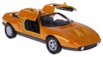  MERCEDES-BENZ C 111 -II MODEL METAL WELLY 1:34-39 POMARAŃCZOWY