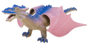  SMOK 18,5 CM FIGURKA DRAGON ZABAWKA GUMOWA NR 3