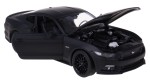 2015 FORD MUSTANG GT MODEL METALOWY WELLY 1:24 CZARNY MAT
