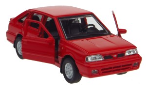 POLONEZ CARO PLUS WELLY MODEL METALOWY 1:34-39 CZERWONY