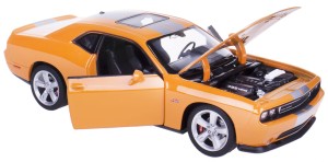 DODGE CHALLENGER SRT 2012 METAL WELLY 1:24 POMARAŃCZOWY
