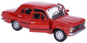 FIAT 125P METALOWY MODEL WELLY 1:34/39 CZERWONY