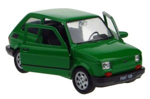 FIAT 126 P MODEL METALOWY WELLY MALUCH 1:32/39 ZIELONY