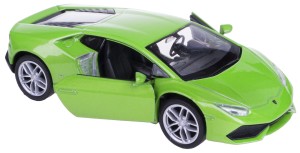 LAMBORGHINI HURACAN MODEL METALOWY WELLY 1:34-39 ZIELONY
