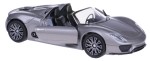 PORSCHE 918 SPYDER METALOWY MODEL WELLY 1:34-39 SZARY