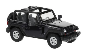JEEP WRANGLER RUBICON MODEL METALOWY WELLY 1:34-39 ZIELONY