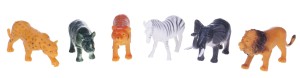 ZWIERZĘTA DZIKIE FIGURKI 6 EL 7-10 CM. HHS026 !!!!