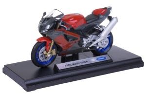 APRILIA RSV 1000 R MODEL METAL WELLY MOTOR 1:18