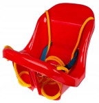 HUŚTAWKA KRZESEŁKO KUBEŁKOWA “BĄCZEK” CZERWONE