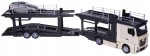 MERCEDES-BENZ ACTROS TIR LAWETA 1:43 + VW POLO GTi