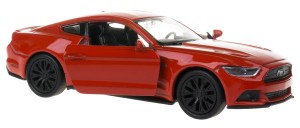 2015 FORD MUSTANG GT MODEL METALOWY WELLY 1:34-39 CZERWONY