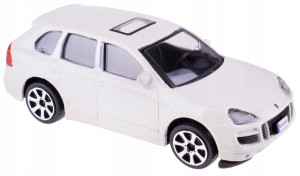 PORSCHE CAYENNE MODEL METAL BBURAGO 1:43 KREMOWY #15