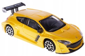  RENAULT MEGANE MODEL METALOWY BBURAGO 1:43 ŻÓŁTE #64