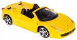 FERRARI 458 SPIDER MODEL METALOWY BBURAGO 1:43 ŻÓŁTY