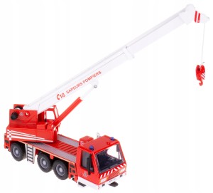 DŹWIG STRAŻ POŻARNA MODEL BBURAGO 1:50