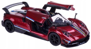 2016 PAGANI HUAYRA BC METAL 1:38 KINSMART BORDO