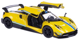 2016 PAGANI HUAYRA BC METAL 1:38 KINSMART ŻÓŁTY