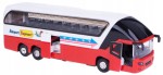 AUTOBUS TURYSTYCZNY EXPRESS METAL ŚWIATŁO DŹWIĘK CZERWONY